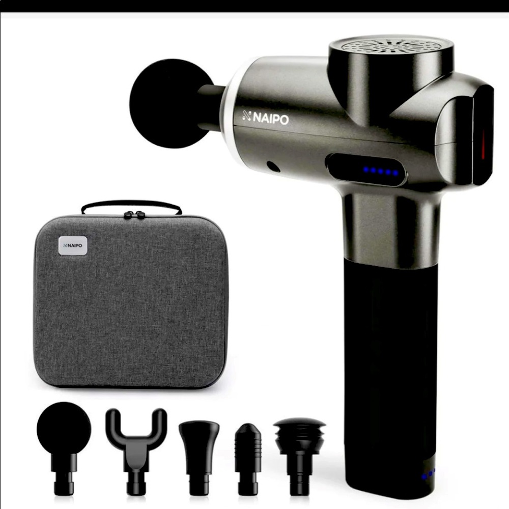 Naipo Massage Gun with accessories